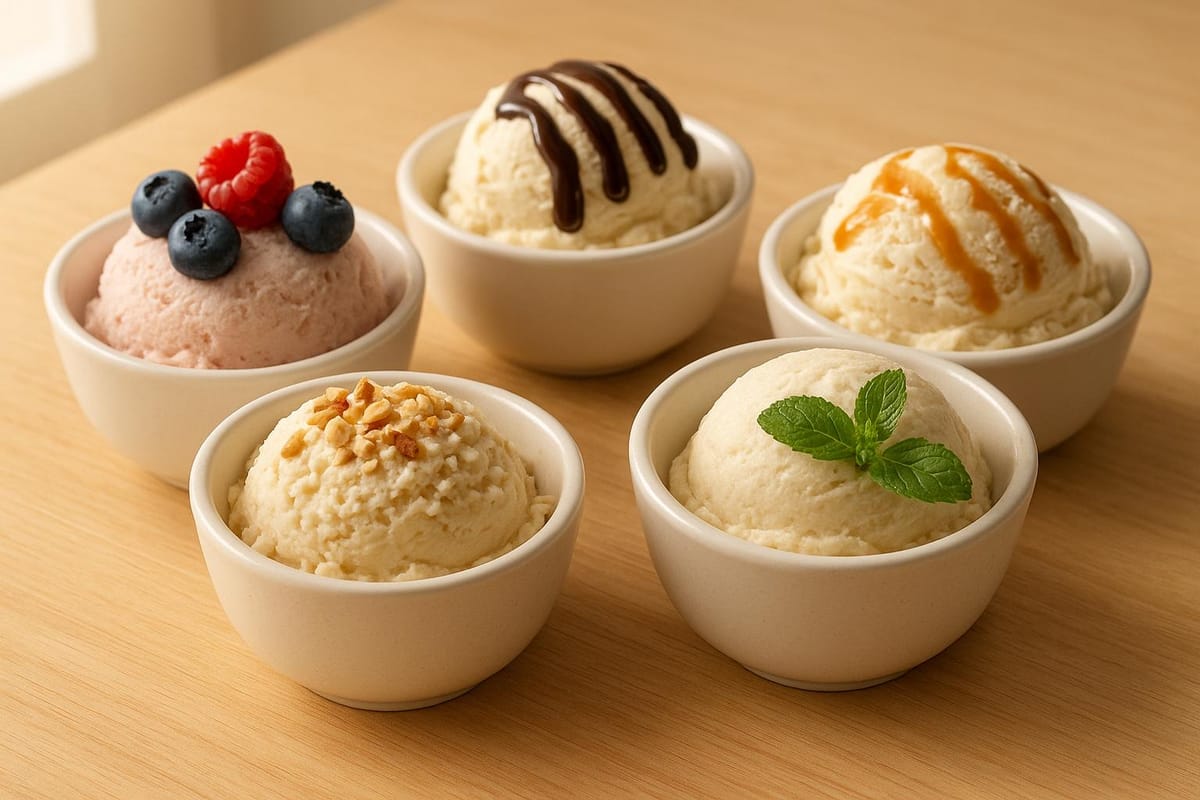 5 Almond Milk Ice Cream Recipes