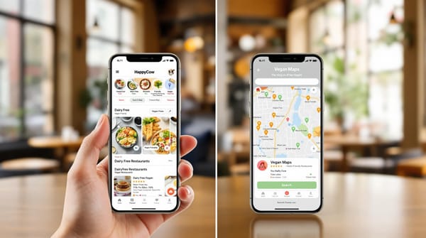 HappyCow vs. Vegan Maps: Best App for Dairy-Free Food