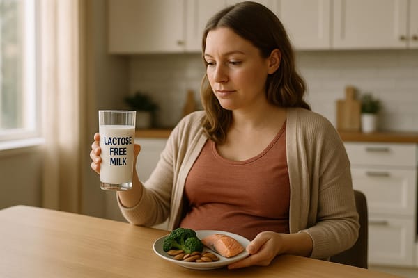 Fetal Bone Development and Maternal Lactose Intolerance