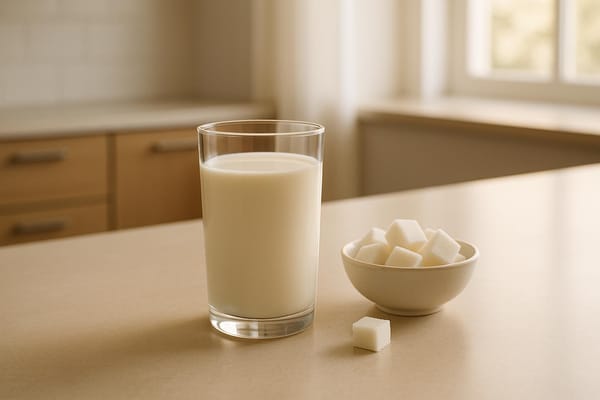 Why Lactose-Free Milk Tastes Sweeter