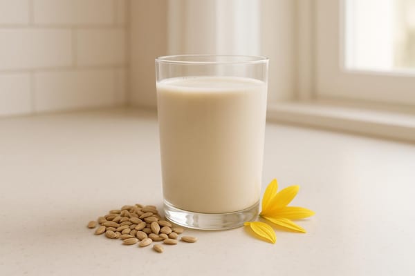 Sunflower Seed Milk for Lactose Intolerance