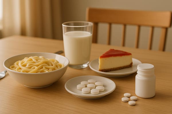 How to Adjust Lactase Dosage for Different Meals
